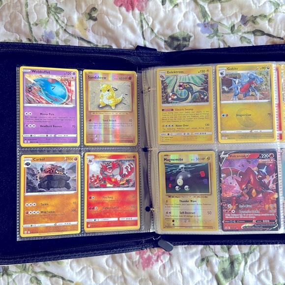 Pokemon Other - Pokémon card bundle. Mystery Pokemon collectible cards. Pokemon card album